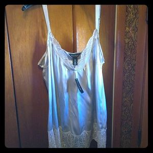 White House Black market silk camisole